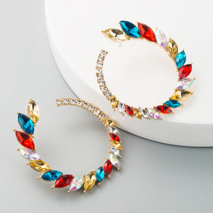 exaggerated long earrings