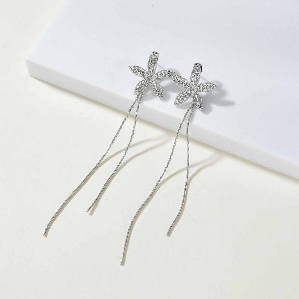Simple Style Flower Alloy