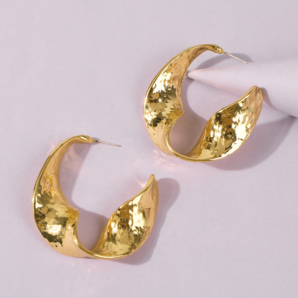 Plating Hoop Earrings