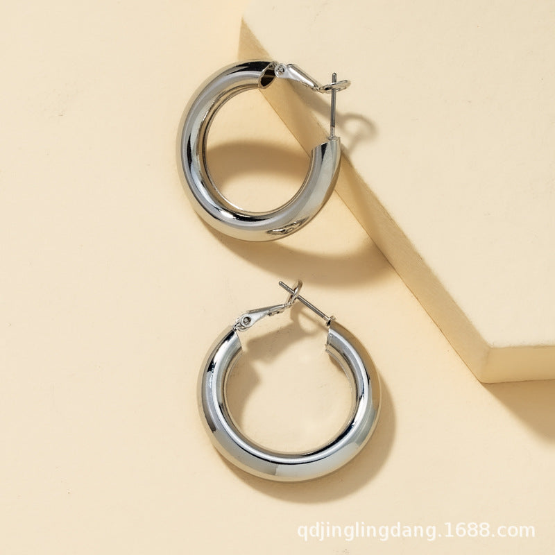 Shell Plating Earrings