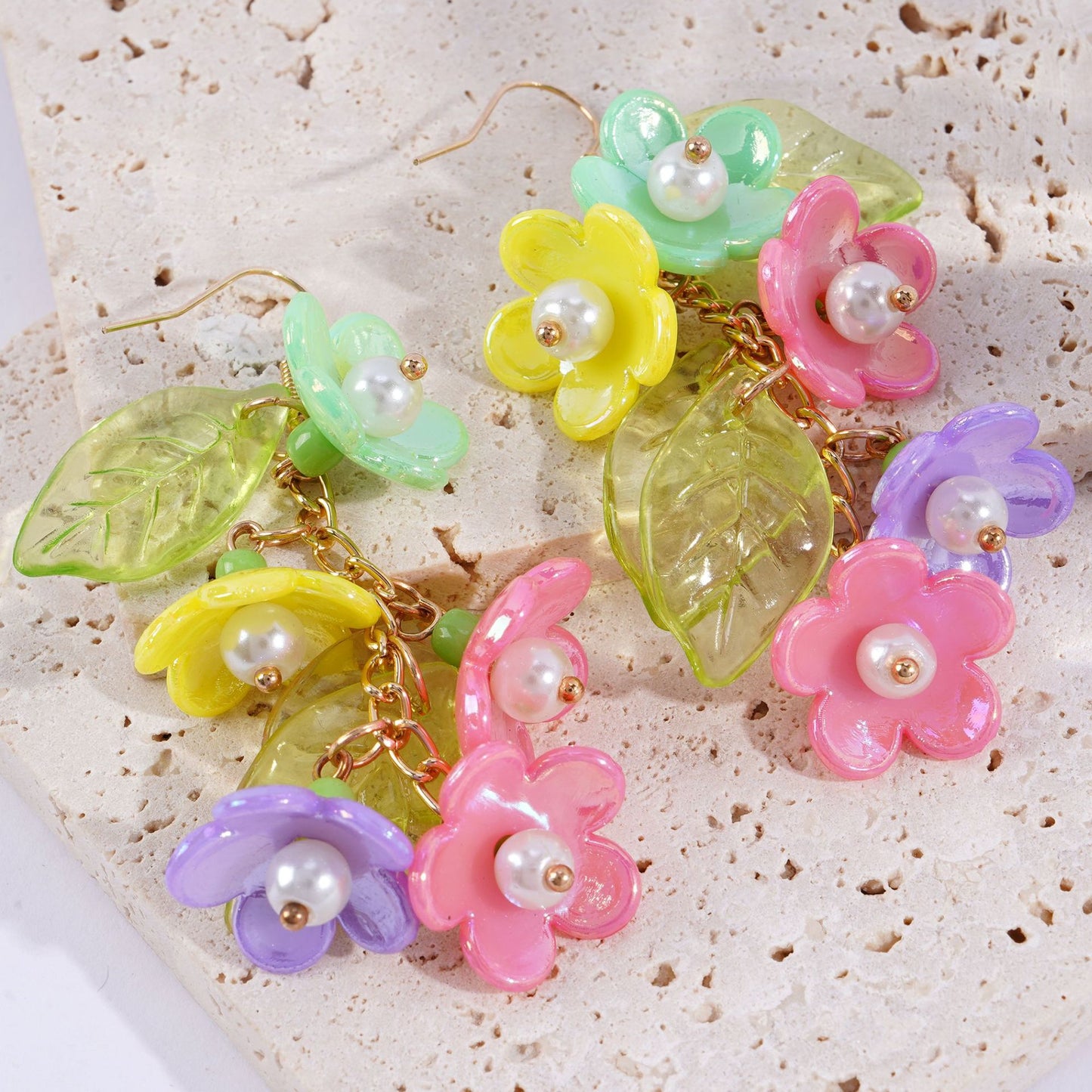 Flower Beaded Arylic