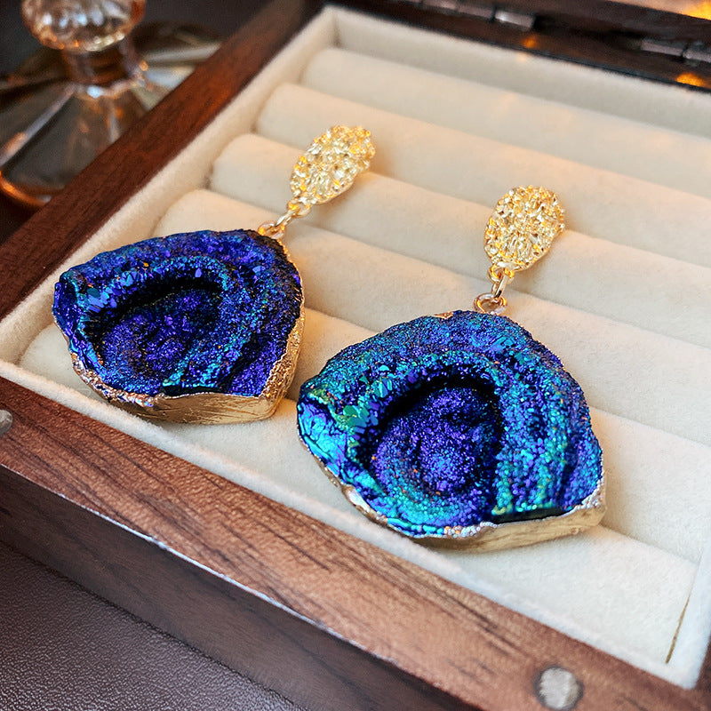 retro oval resin