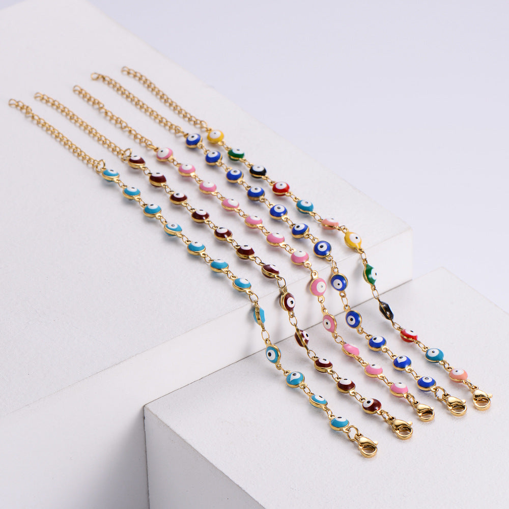 Ethnic Stainless Steel Bracelets
