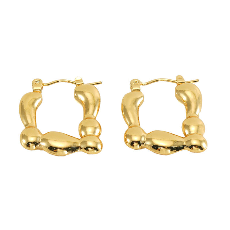 Stainless Steel Hoop Earrings
