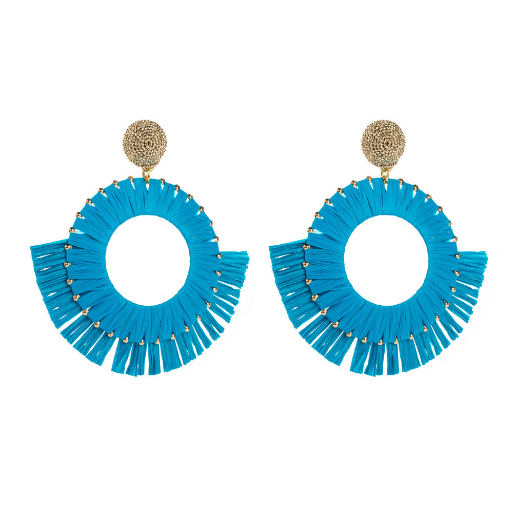 Color Block raffia