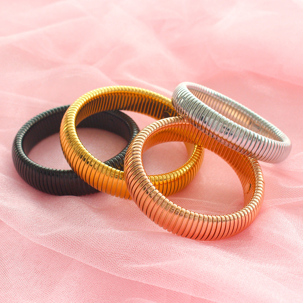 Streetwear Solid Color Steel