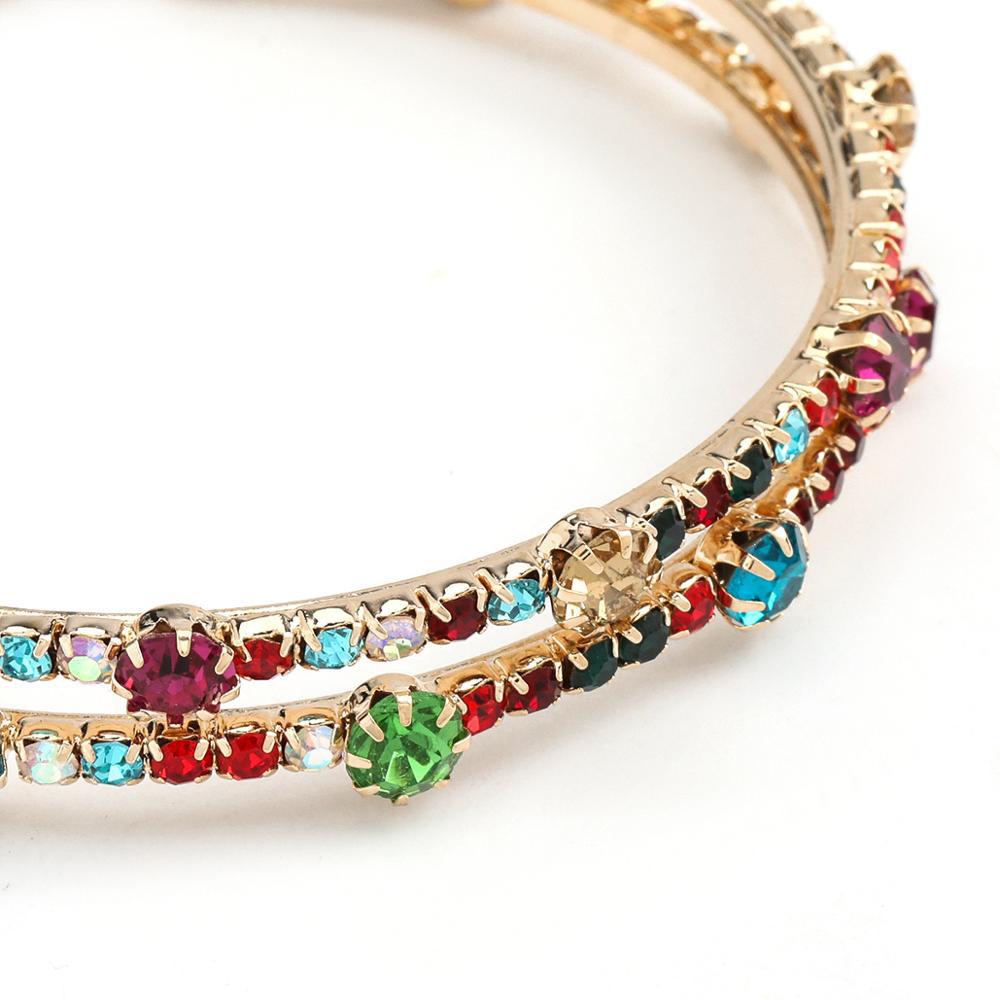 fashion rhinestone earrings