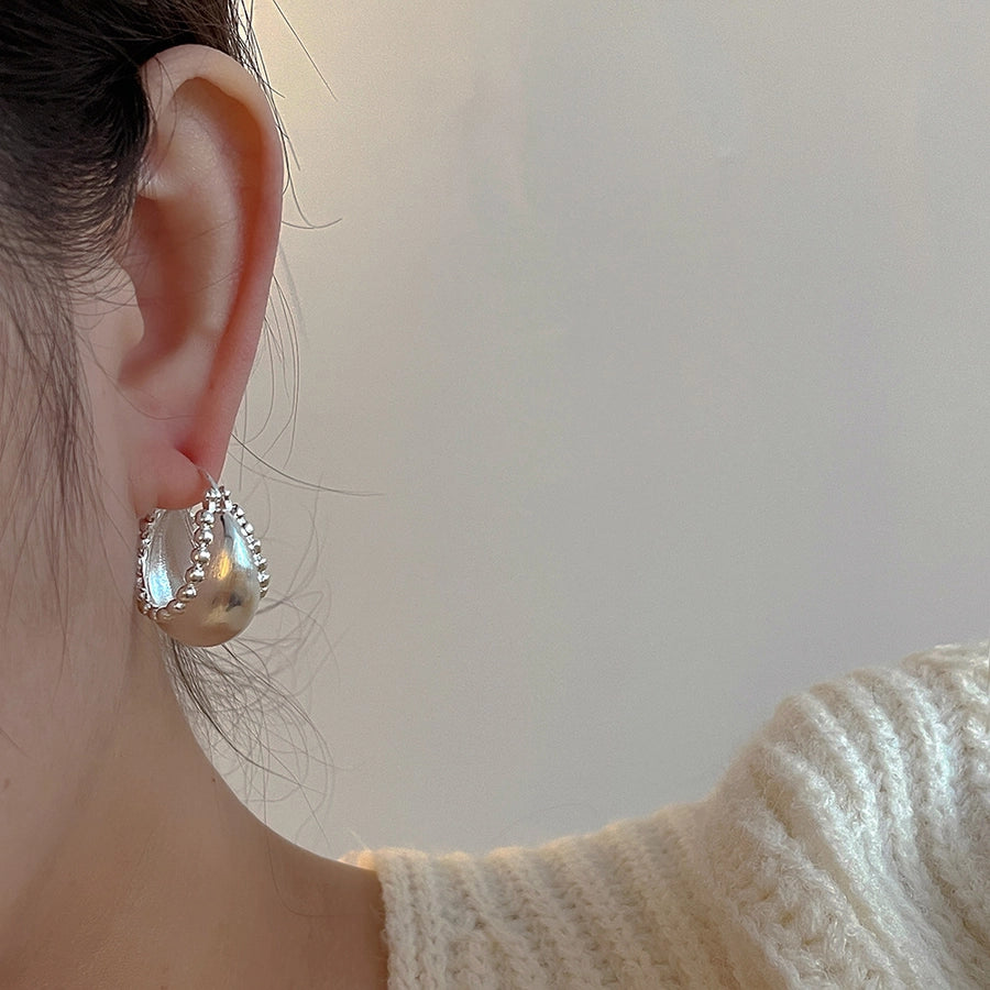 Hoop earrings