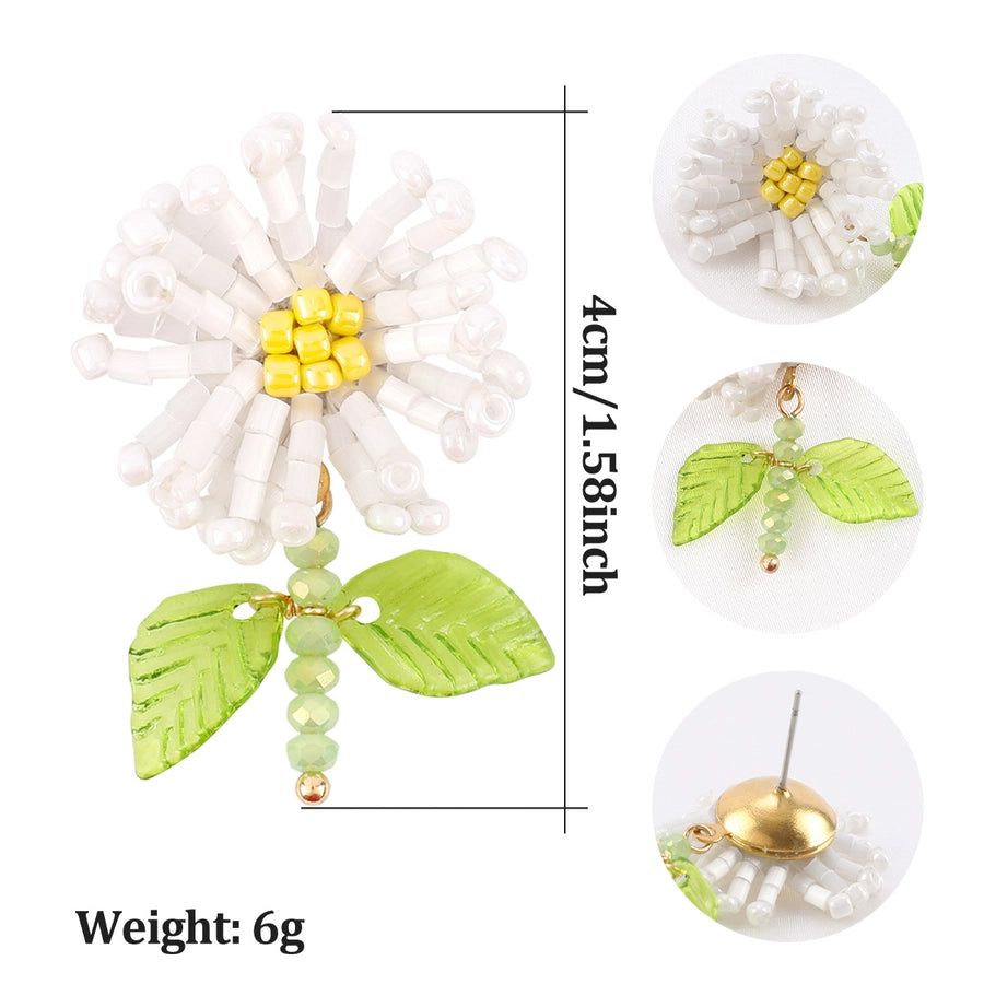 Flower Beaded Arylic