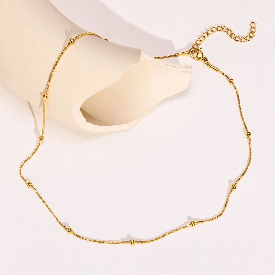 Ball Stainless Steel Necklace
