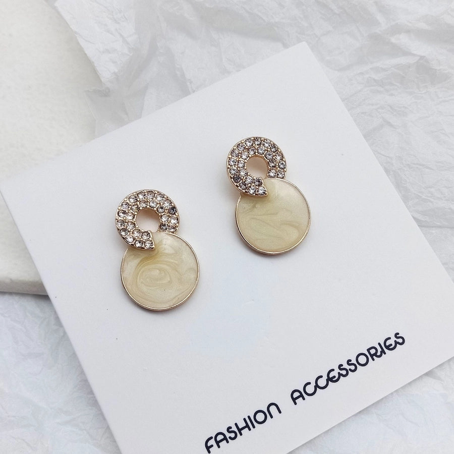geometric enamel rhinestones