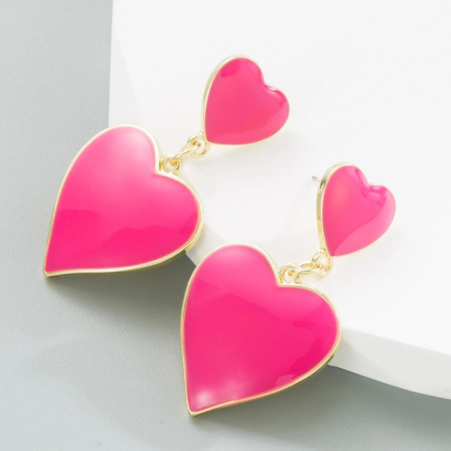 heart shape earrings