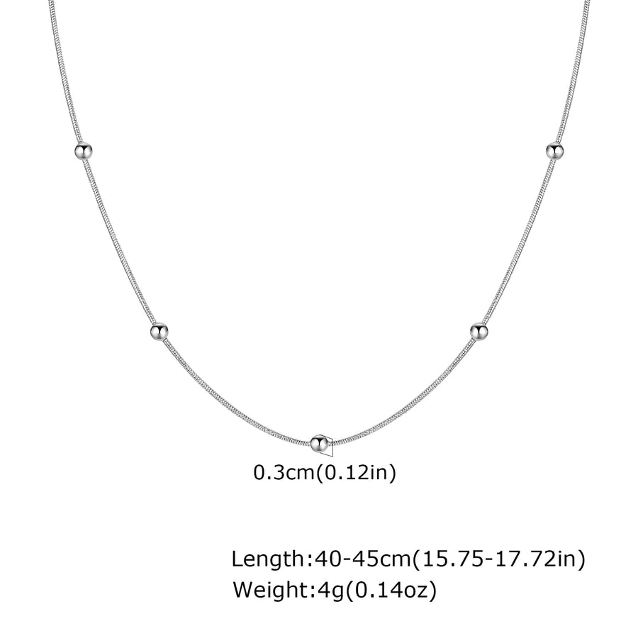 Ball Stainless Steel Necklace