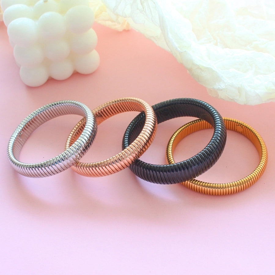 Streetwear Solid Color Steel