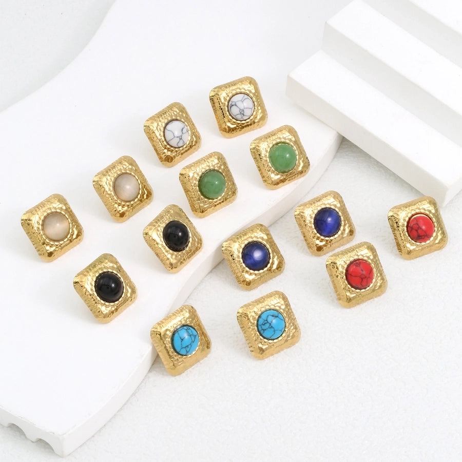 Square Inlay Stainless Steel