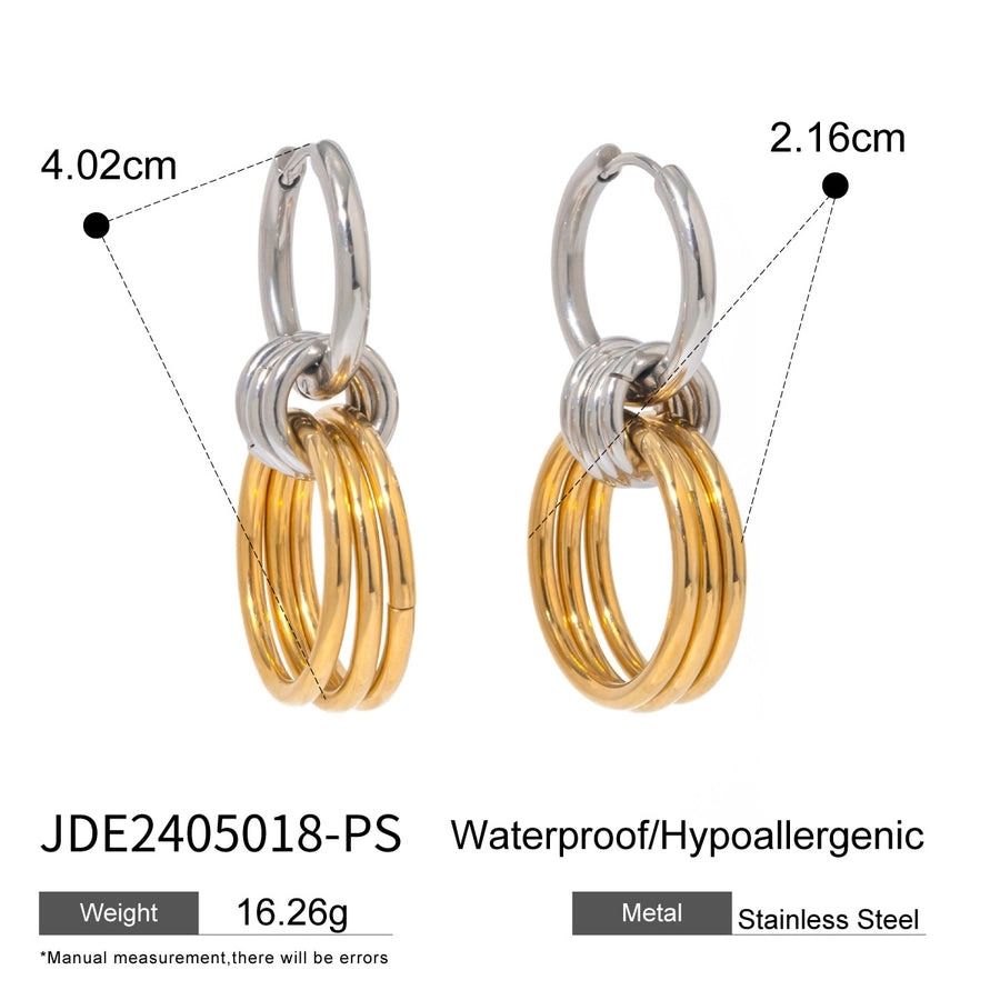 Style Geometric Mixed Stainless Steel