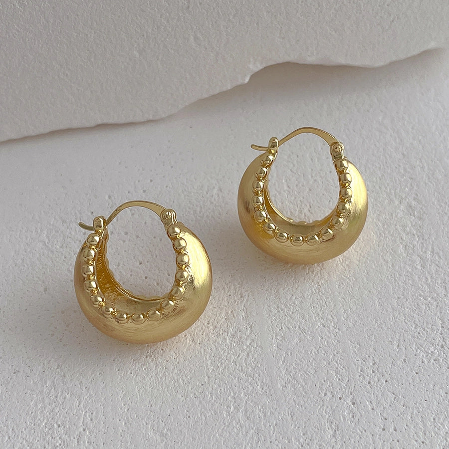 Hoop earrings