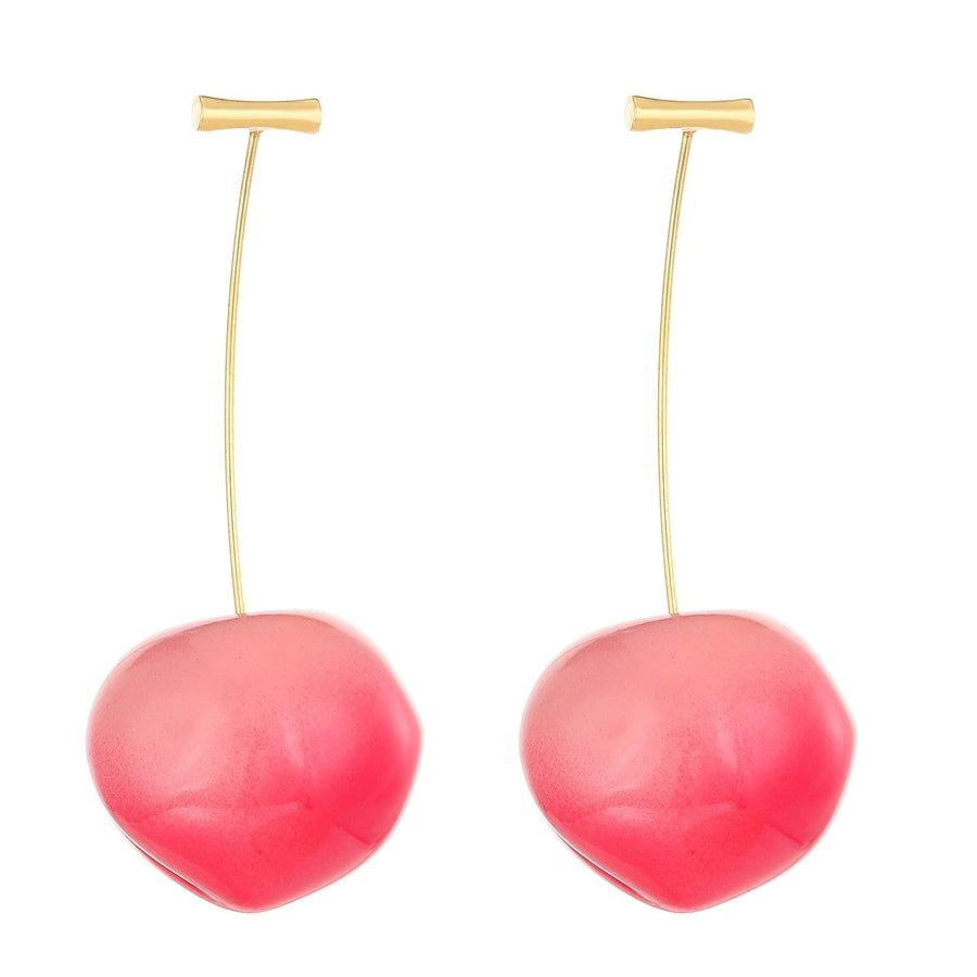 new cherry earrings