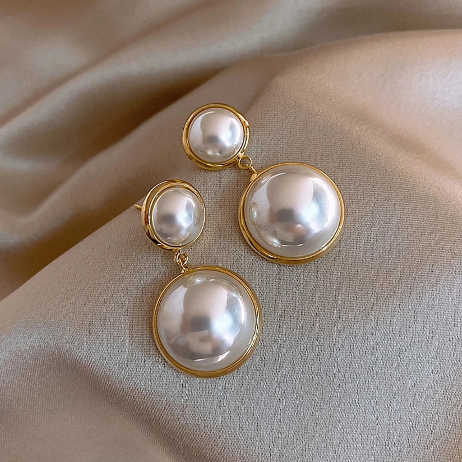 elegant flower earrings