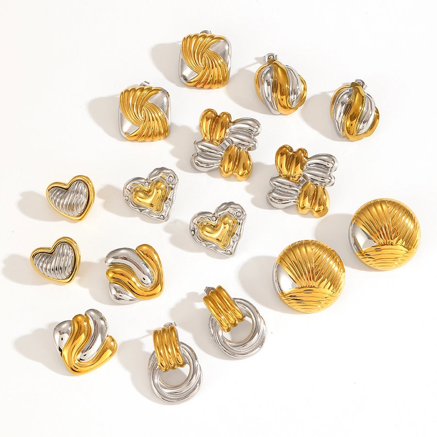 Gold Stainless Steel Combination