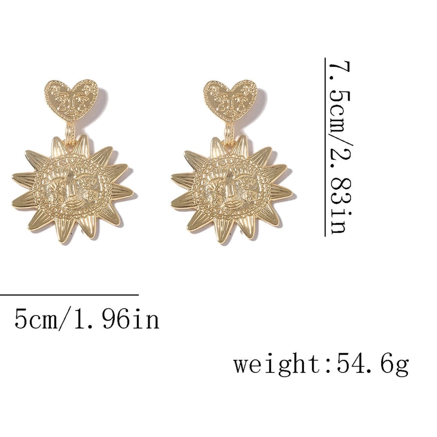 Sun Heart Shape