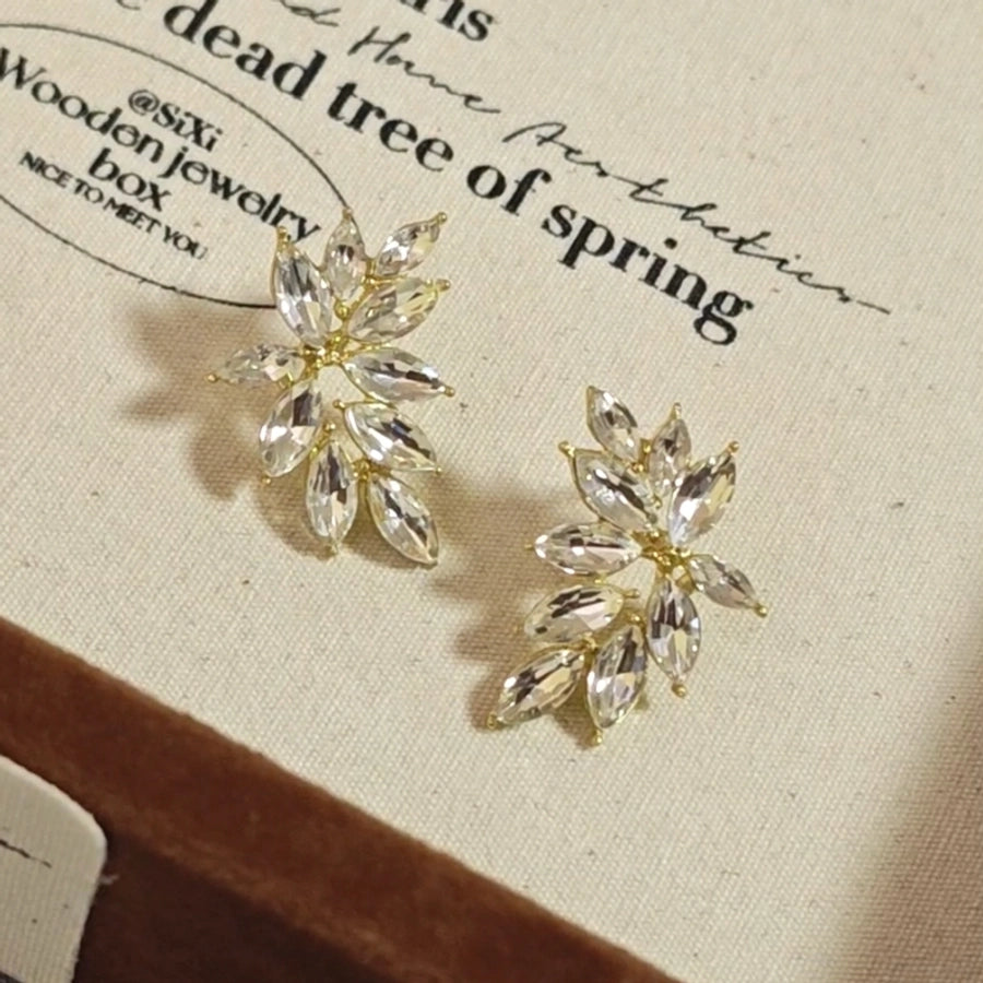 Leaf Earrings Female