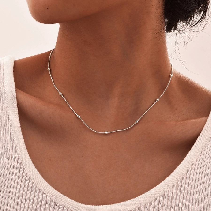 Ball Stainless Steel Necklace