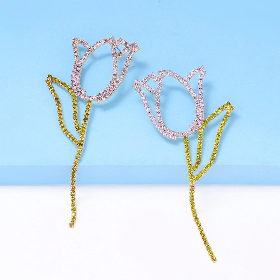 elegant flower ear