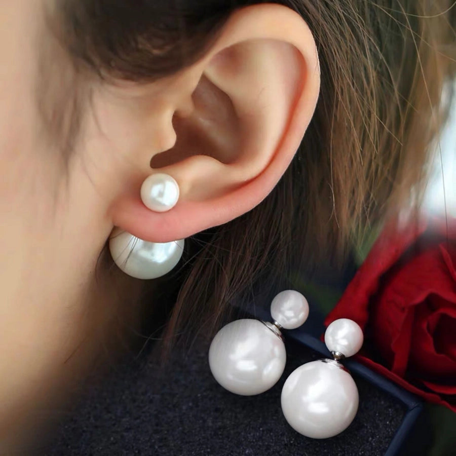 elegant flower earrings