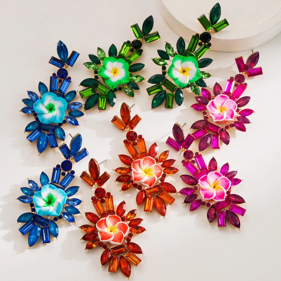 Vintage Flower Glass