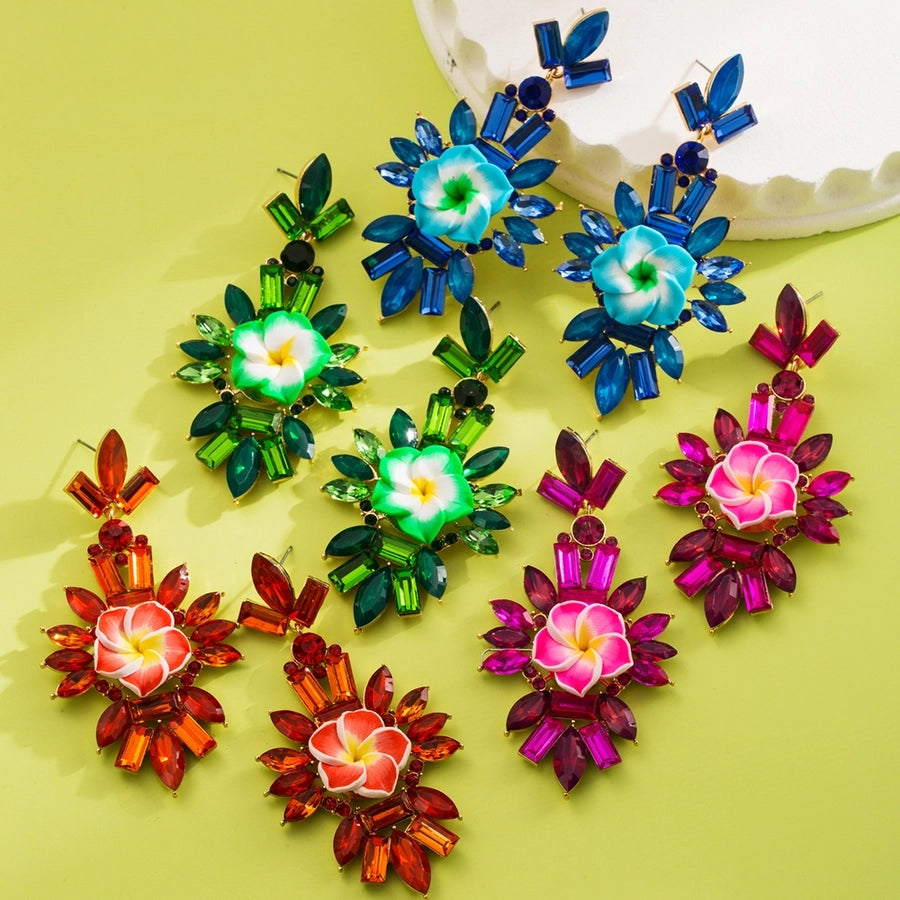 Vintage Flower Glass