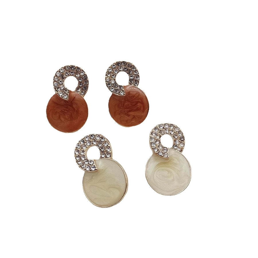 geometric enamel rhinestones