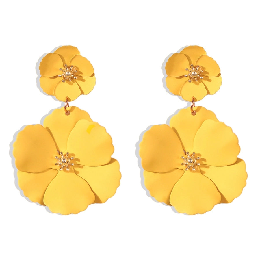 forest flower earrings