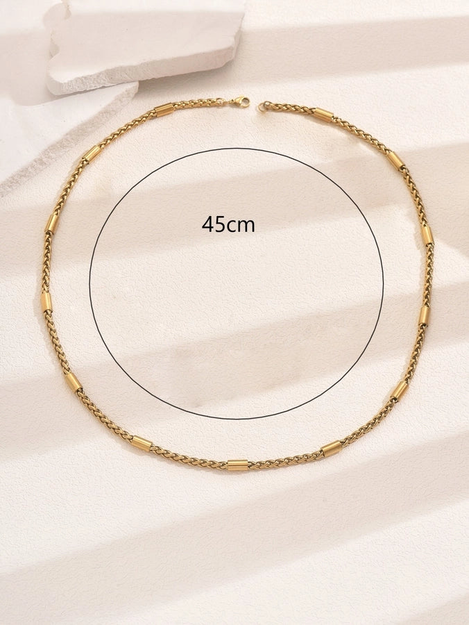 Vintage Stainless Steel Necklace