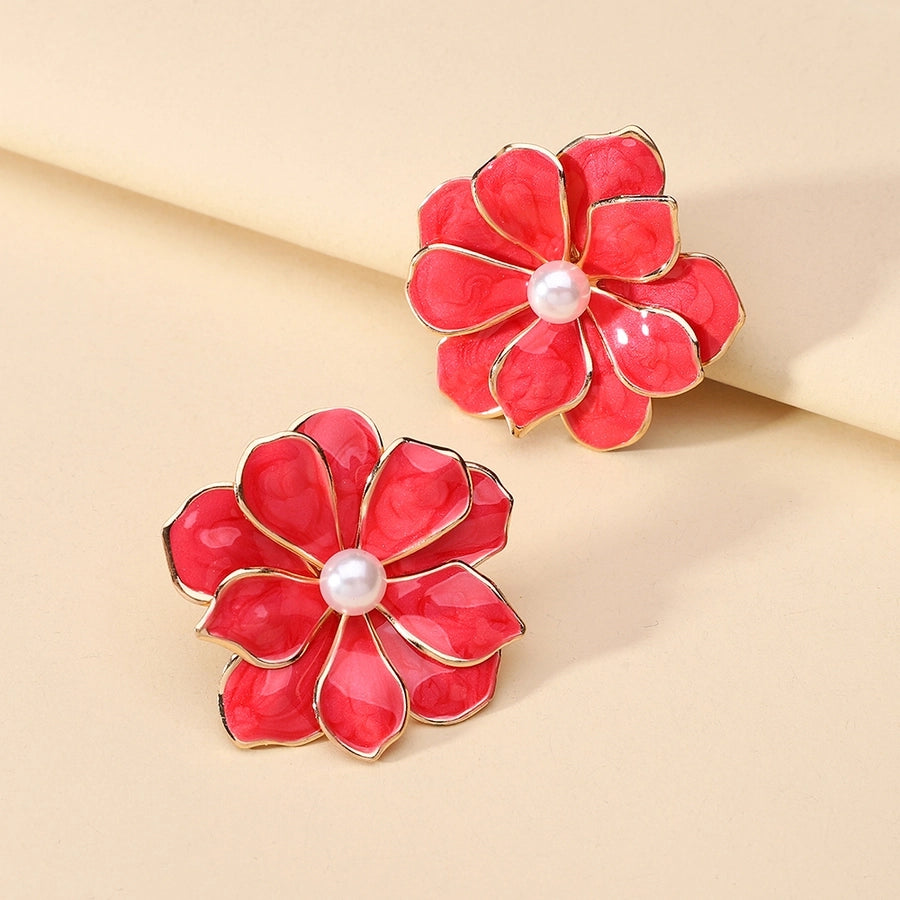 Flower Painted Enamel