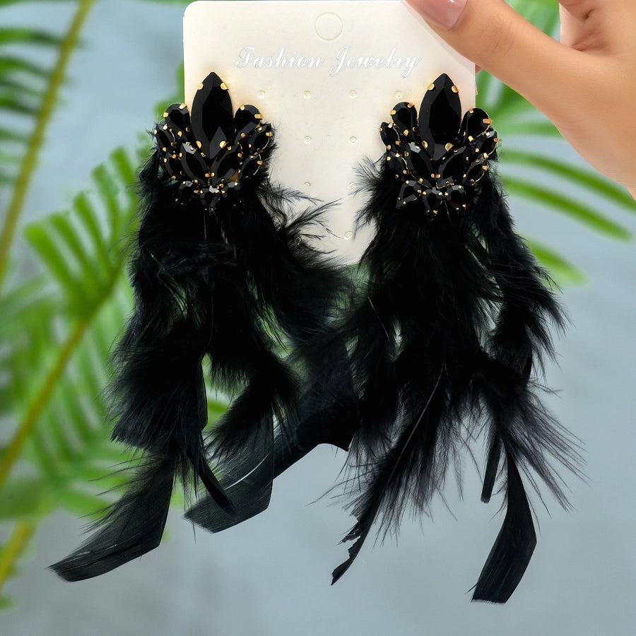 glam artificial feather