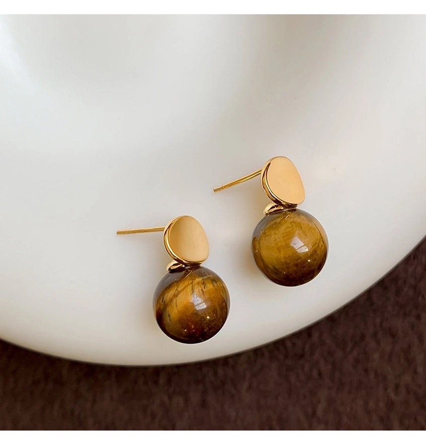 Geometric Plating Alloy Ear Studs