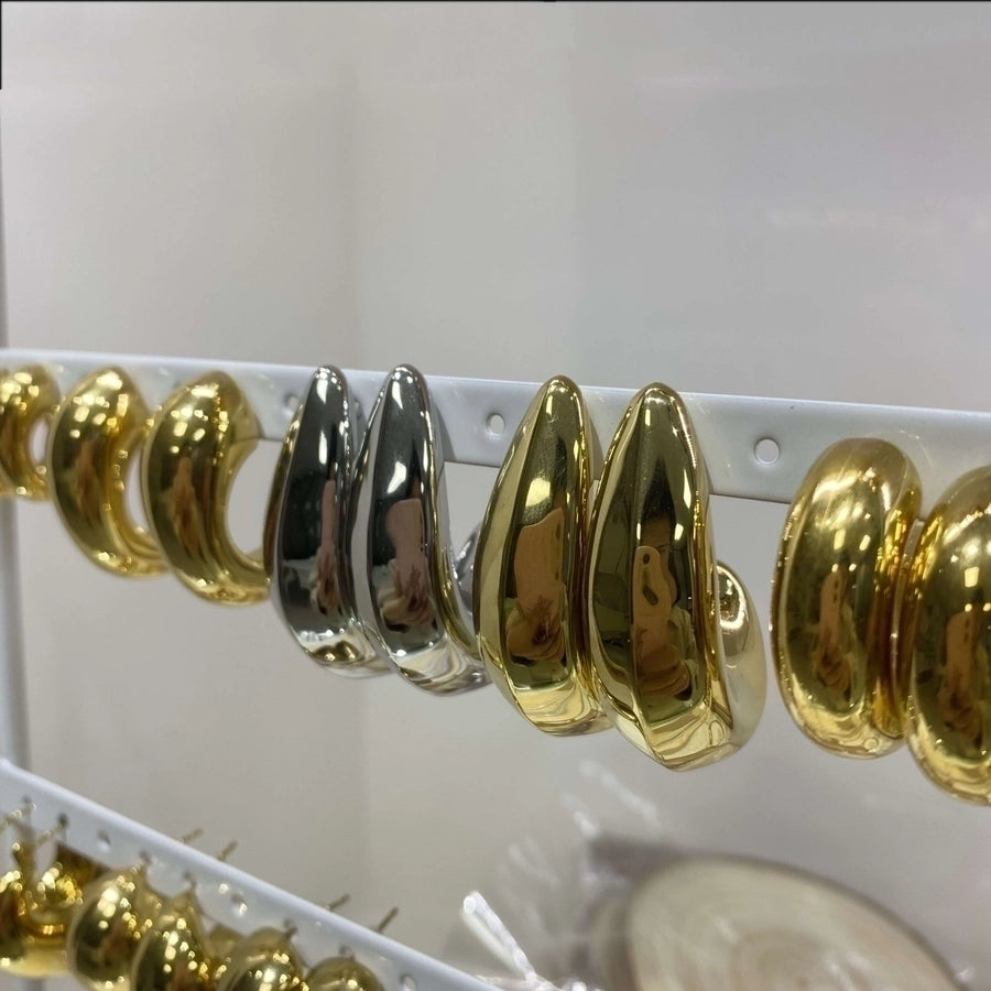 Stainless Steel 18K Earrings