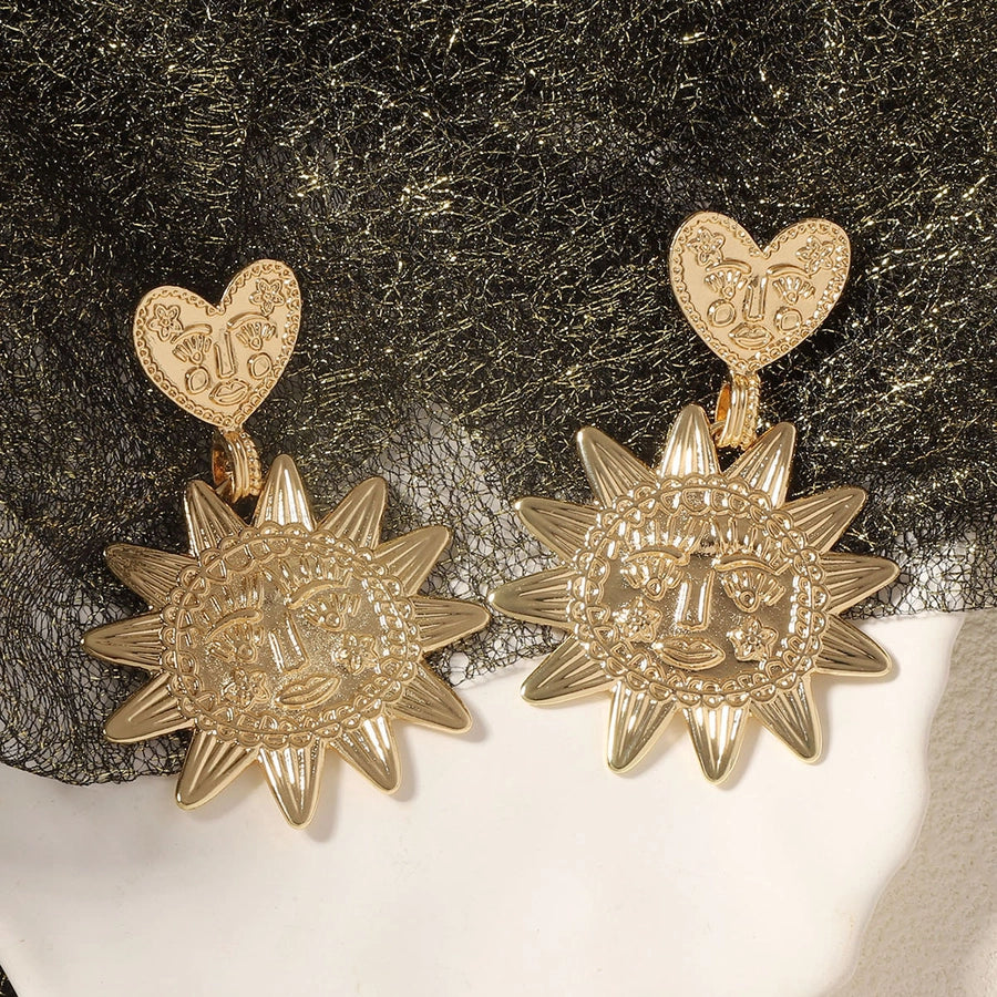 Sun Heart Shape
