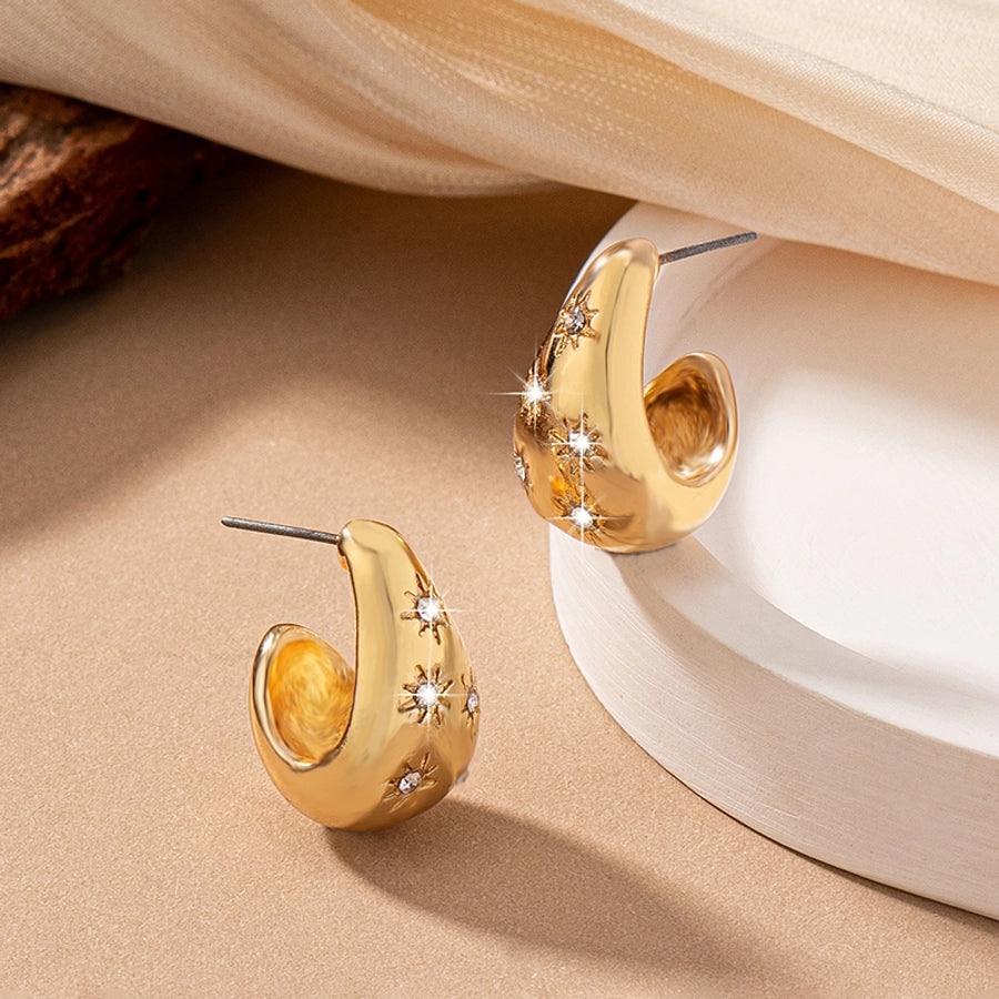 water droplets 14k gold