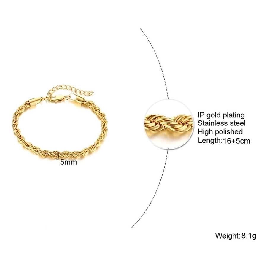 Elegant Stainless Steel Bracelets