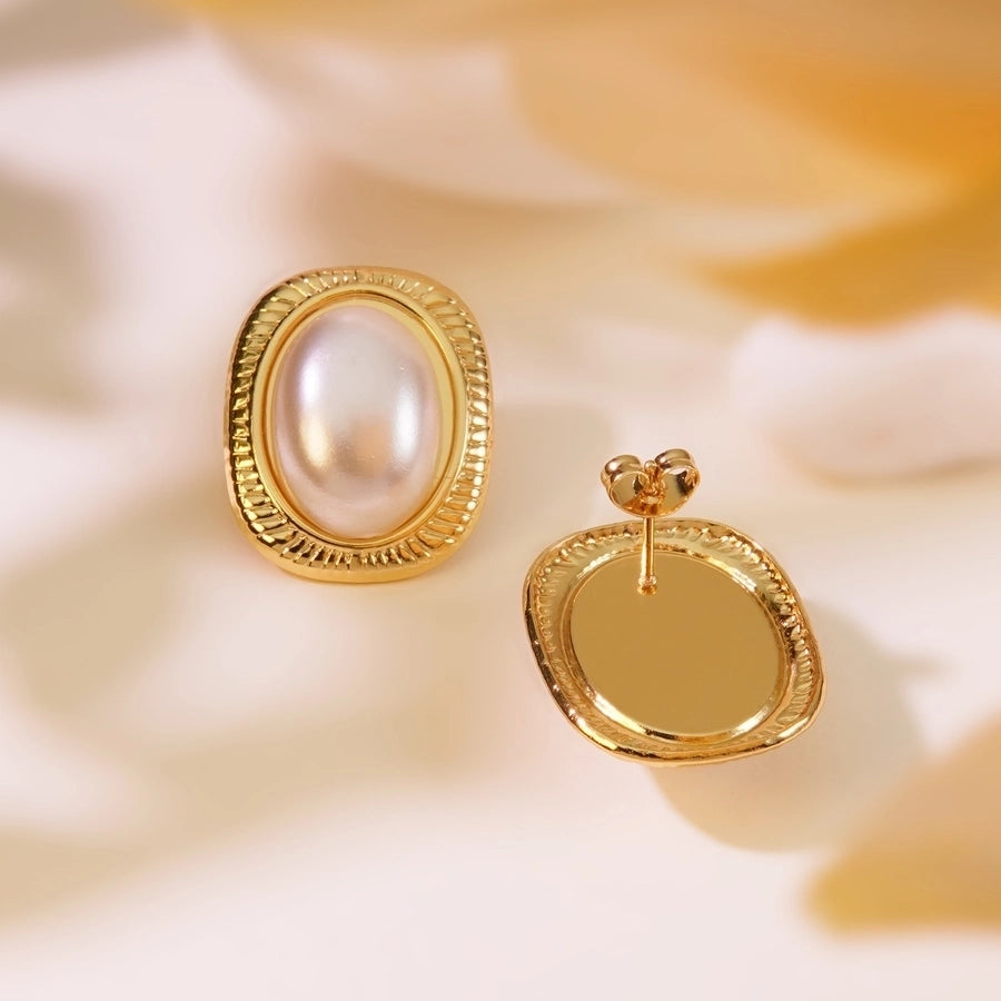 Vintage Geometric Stainless Steel