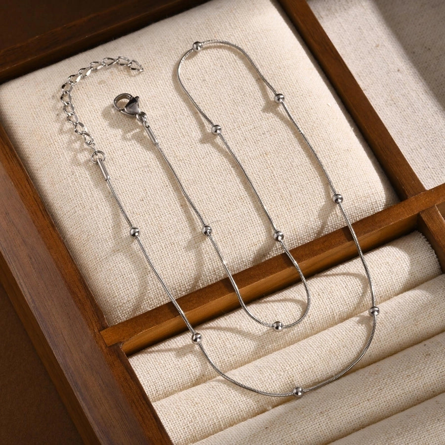 Ball Stainless Steel Necklace