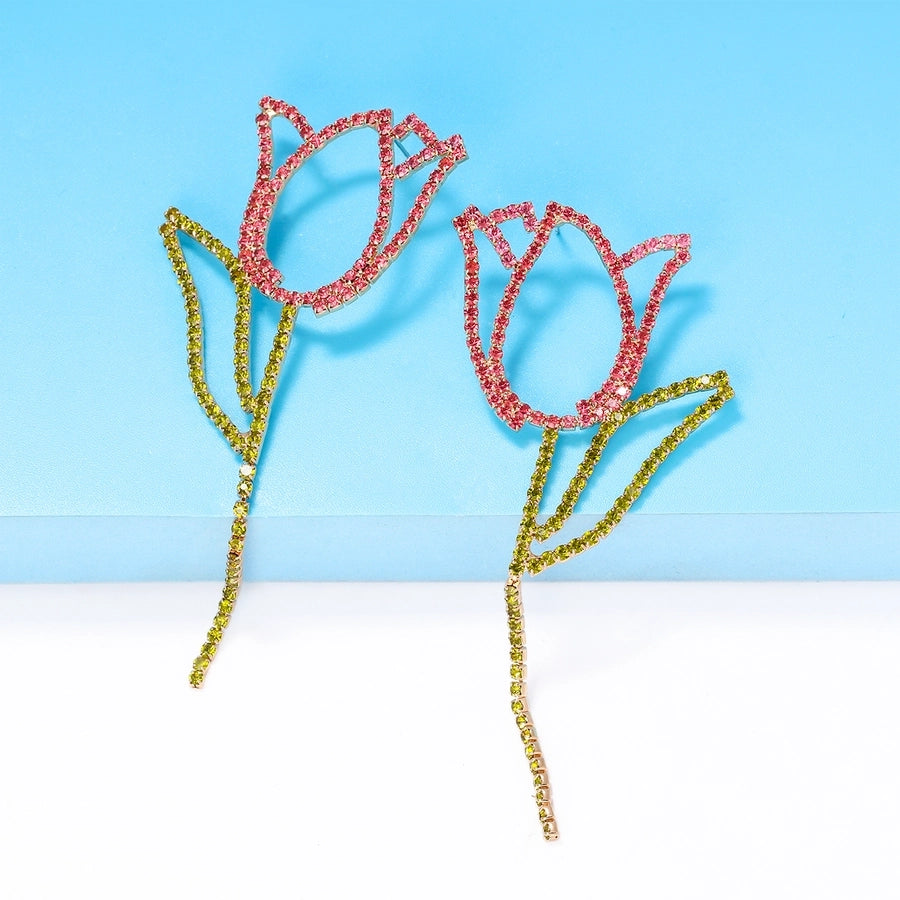 elegant flower ear