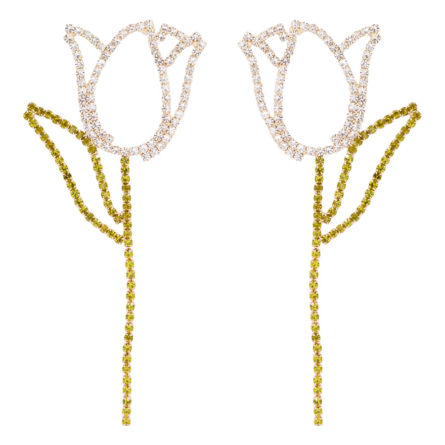 elegant flower ear