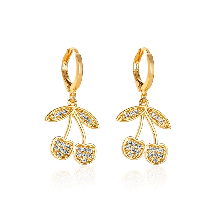 new cherry earrings