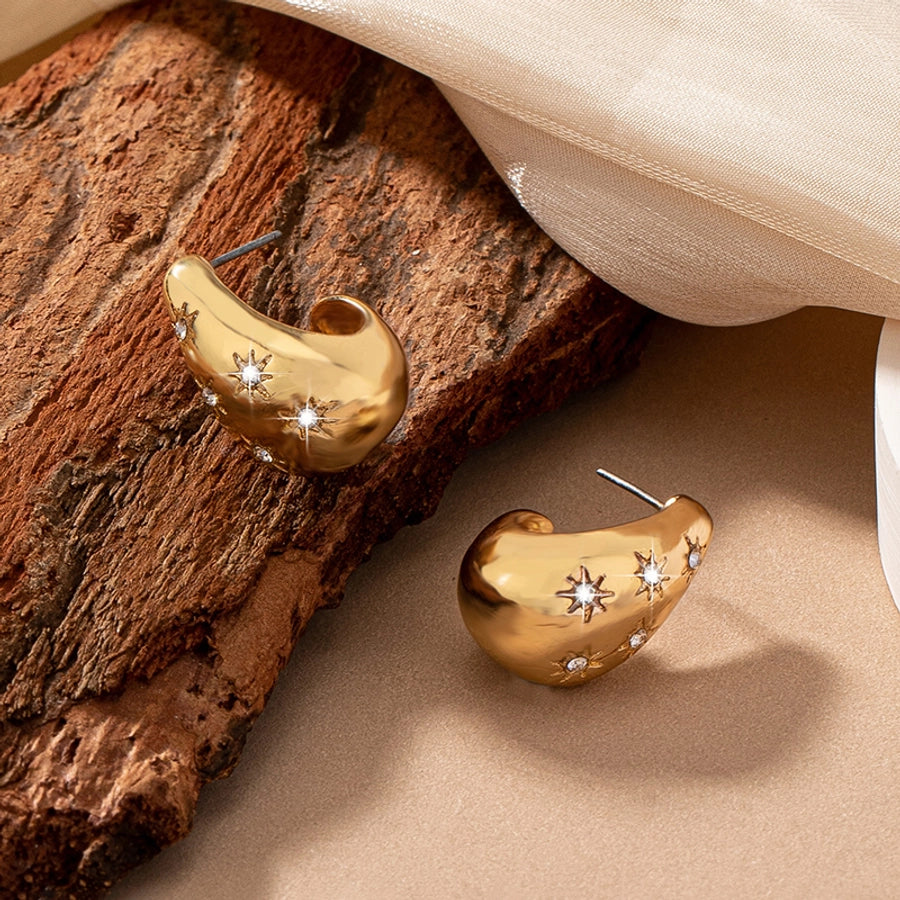 water droplets 14k gold