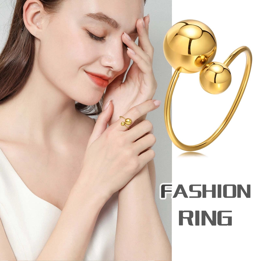 Ball Stainless Steel Ring