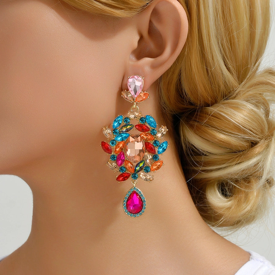 luxurious glass dangling