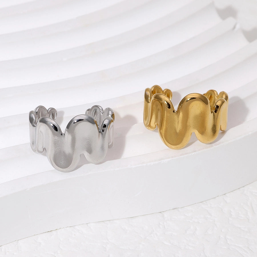 Irregular Stainless Steel Rings